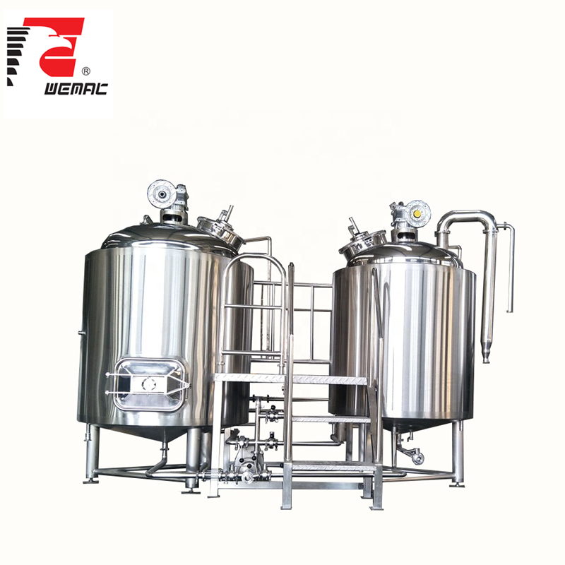 Steam Heating 500L Beer Microbrewery Equipment